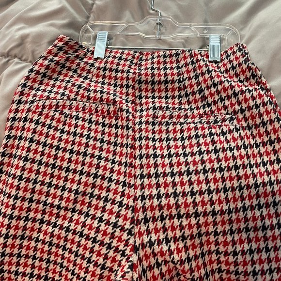 Free People Red and White Stretchy Pant - Picture 3 of 4